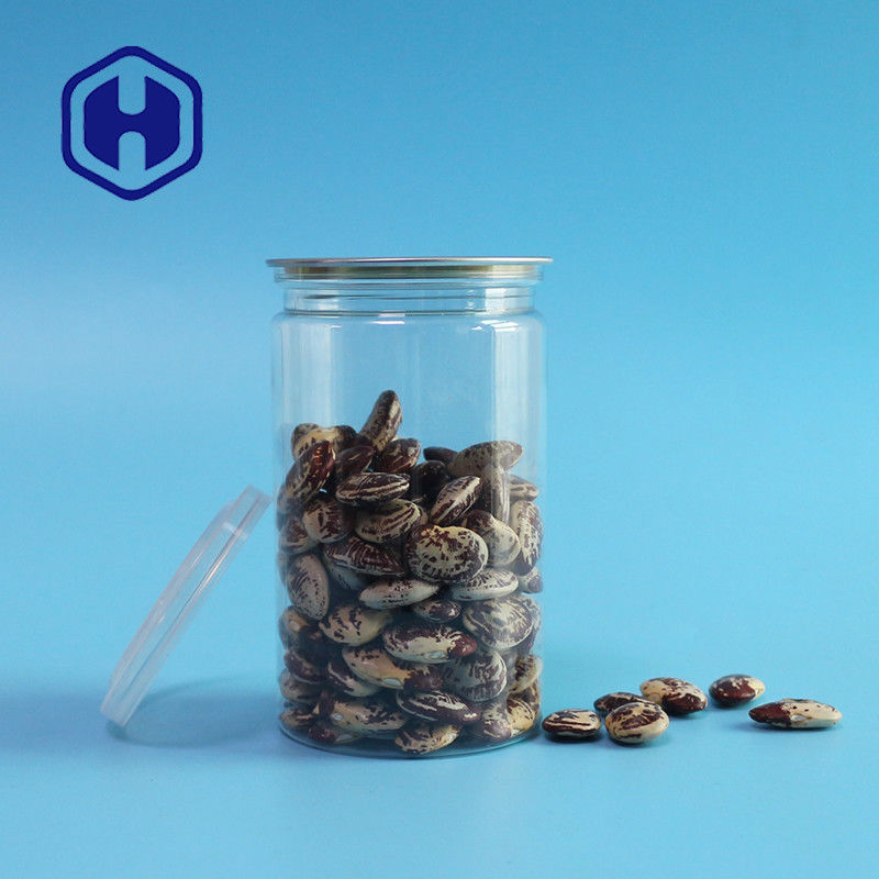 410ml 211 # Gıda Sızdırmazlığı İçin Kolay Açık Boş şeffaf Plastik Pet Can