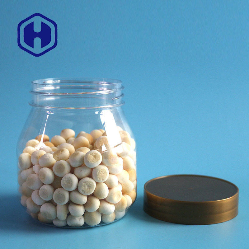 Tek Kullanımlık Yapışmaz Vidalı Kapaklı Plastik Ambalaj Kavanozu 11oz Çocuk Bebekler İçin Gıda Takviyeleri