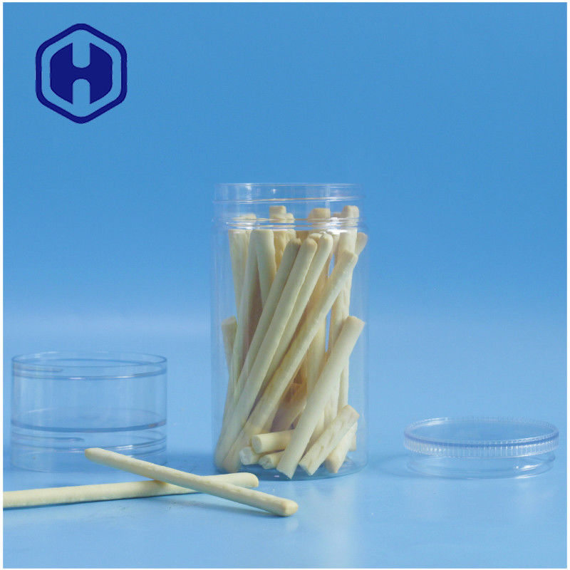 10.9oz Plastik Mason Kavanozlar Premium Vida 2'si 1 Arada Bebek Maması Bisküvi Çikolata Reçeli Paketleme