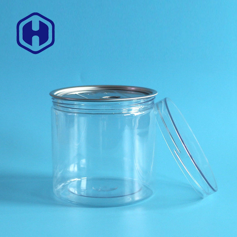 Alüminyum Eoe Vidalı Kapaklı Geniş Ağız 309 # 740ml Konserve Gıda PET Plastik Kutular