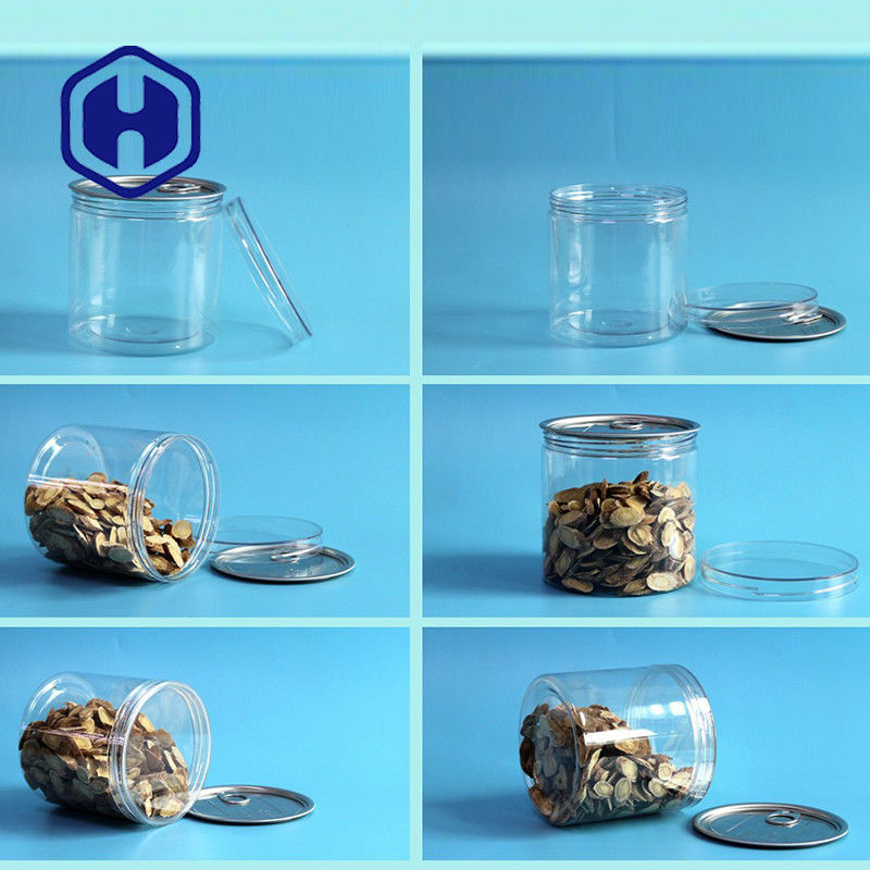 Alüminyum Eoe Vidalı Kapaklı Geniş Ağız 309 # 740ml Konserve Gıda PET Plastik Kutular