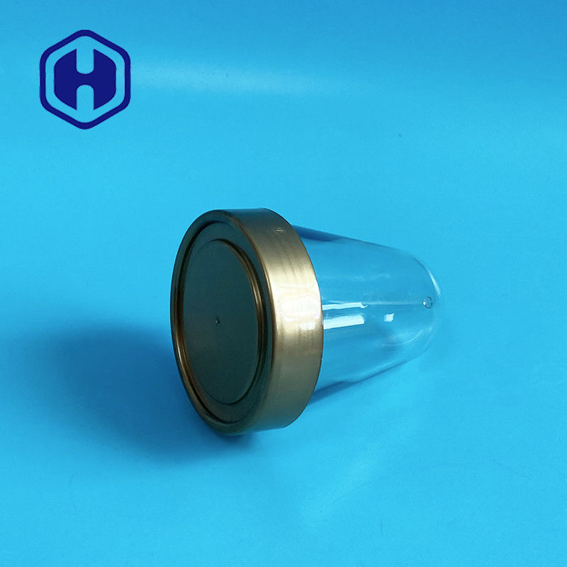 350ml Geniş Ağızlı PET Kavanoz Preform Boynuz 72mm 40g Özel Boyutlu vida kapağı