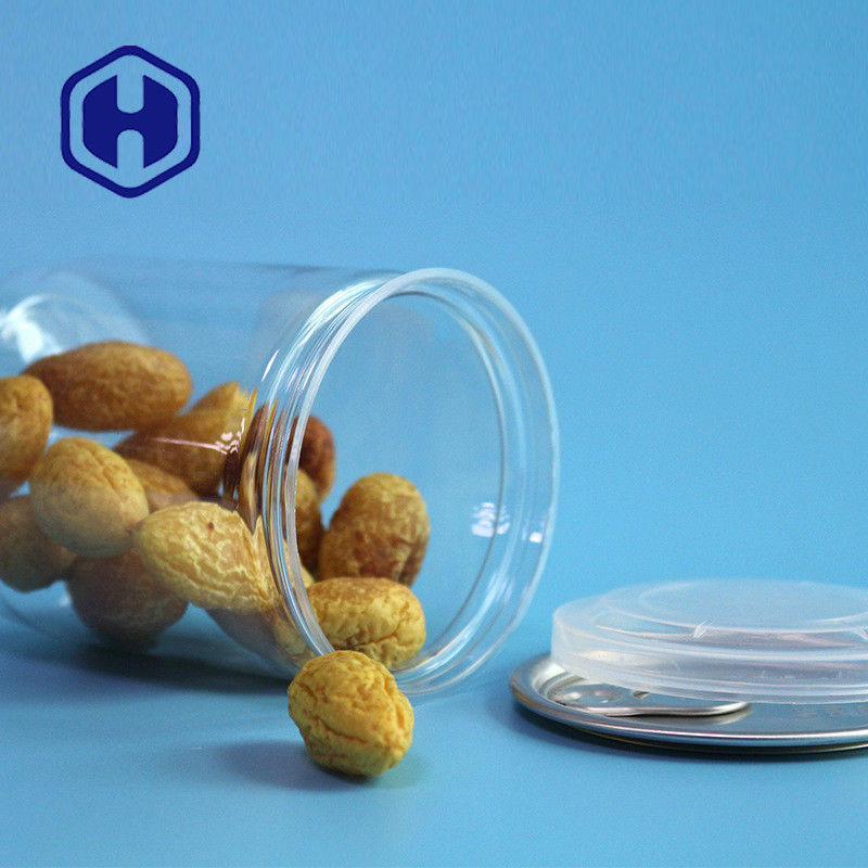 Yiyecek sınıfı PET kutuları içecekler ve gıda ambalajları için kolayca açılır