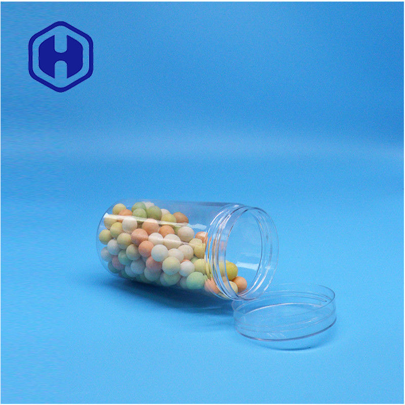 Açık yuvarlak plastik şeker ceviz şeker badem kokusu nane mısır kuru üzüm ceviz ceviz kavanozları