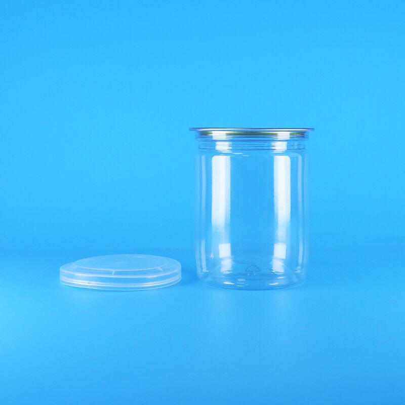 Organik Vahşi Orman Fıstığı Kuru Gıda Kolay Açık Sonlar Plastik Tüp Açık PET Patlamış Mısır Kutuları