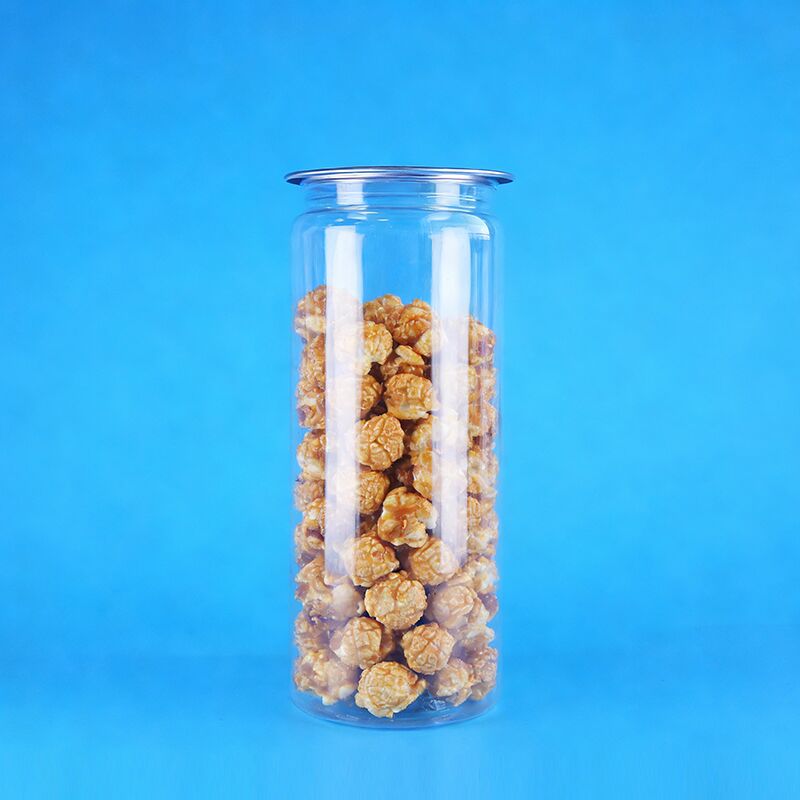 Kolay açılan kapağı olan ve içecekler ve soda için 520 ml kapasiteli BPA'sız PET içecek kutuları