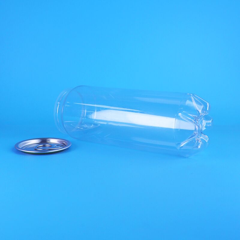 500ml Kolay Açık Kapaklı PET Plastik Kağıt Sızdırmaz Gıda Sınıfı Portakal Soda Enerji İçecekleri