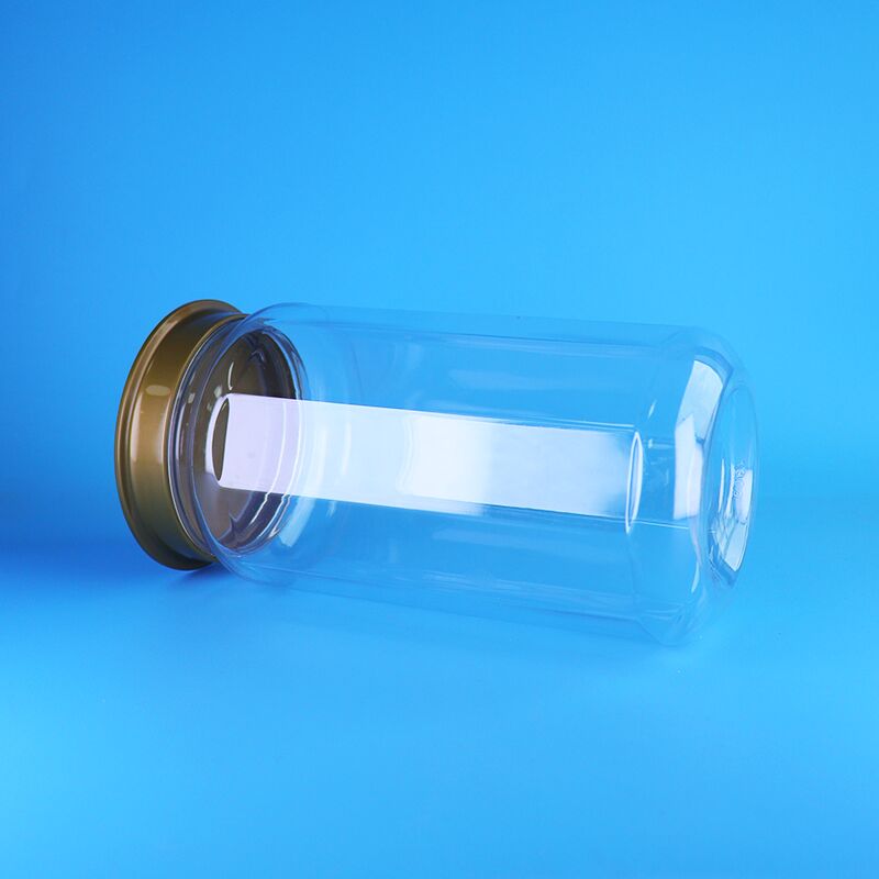 Kuru Üzüm, Ceviz, Meyve Jölesi için Özel Tasarımlı %100 Hava Geçirmez Gıda Sınıfı PET Plastik Saklama Kavanozu