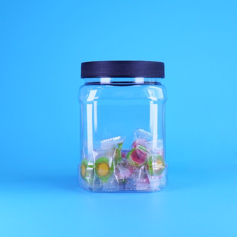 Gıda depolama ve plastik ambalaj için BPA Serbest Özel Tasarım Sızıntı Kanıtlı PET Kavanoz