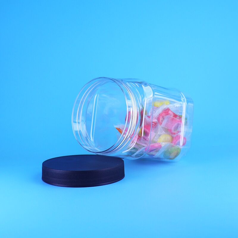 Gıda depolama ve plastik ambalaj için BPA Serbest Özel Tasarım Sızıntı Kanıtlı PET Kavanoz