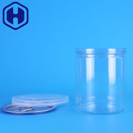 Kuruyemiş Bebek Maması İçin Kolay Açılır Kapaklı Küçük Şeffaf PET Plastik Kutu Özel Tasarım