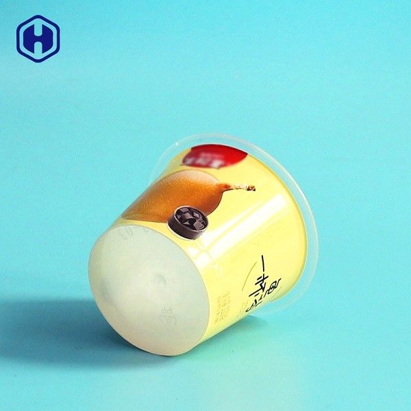 Meyve Suyu IML Fincan Folyo Üst Sıvı Sızdırmaz Renkli Boş Yoğurt Fincan