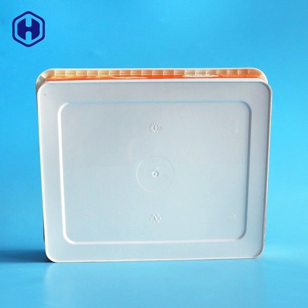 Sarı Tereyağı Ev Tatlı Hediye Konteyner Ambalaj Kişiselleştirilmiş L25.7 * W21.3 * H6.9 Cm