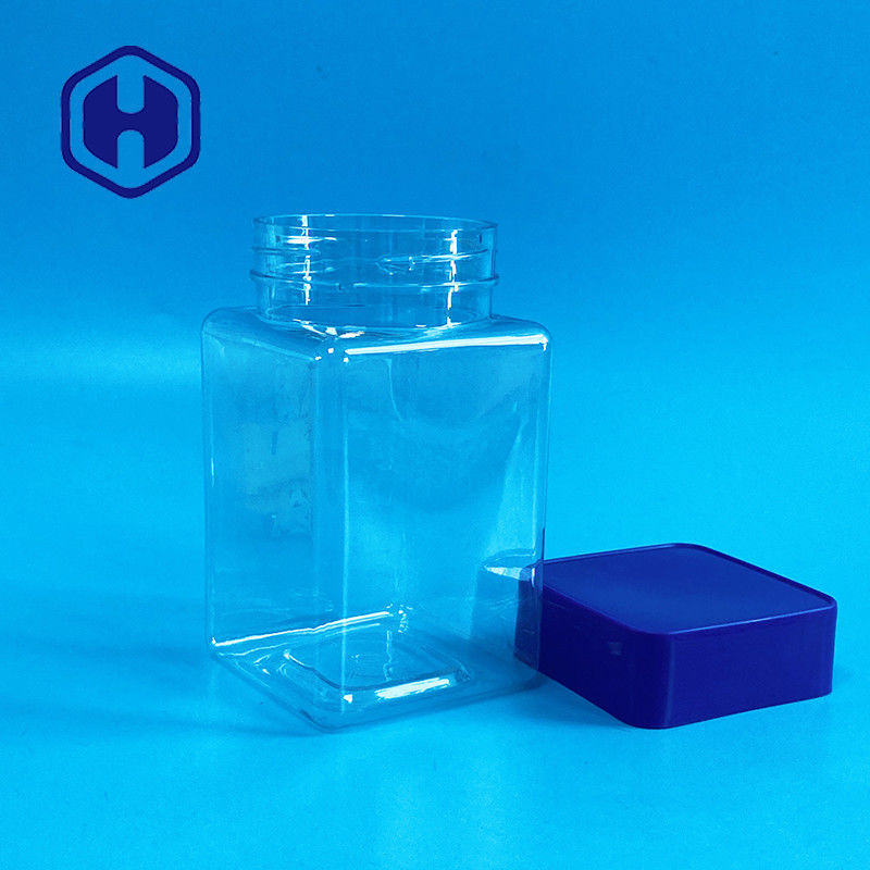 Kurutulmuş Et Ipi Balık Sığır Peynir Çubukları için 16oz Sızdırmaz Plastik Kavanoz