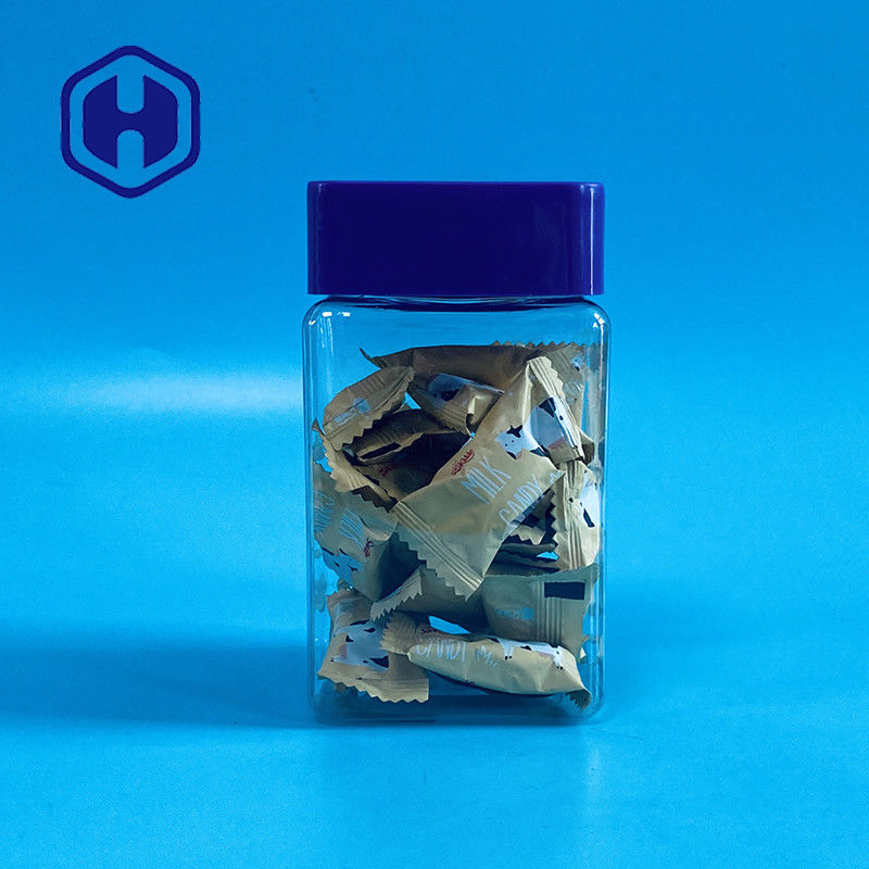 Kurutulmuş Et Ipi Balık Sığır Peynir Çubukları için 16oz Sızdırmaz Plastik Kavanoz