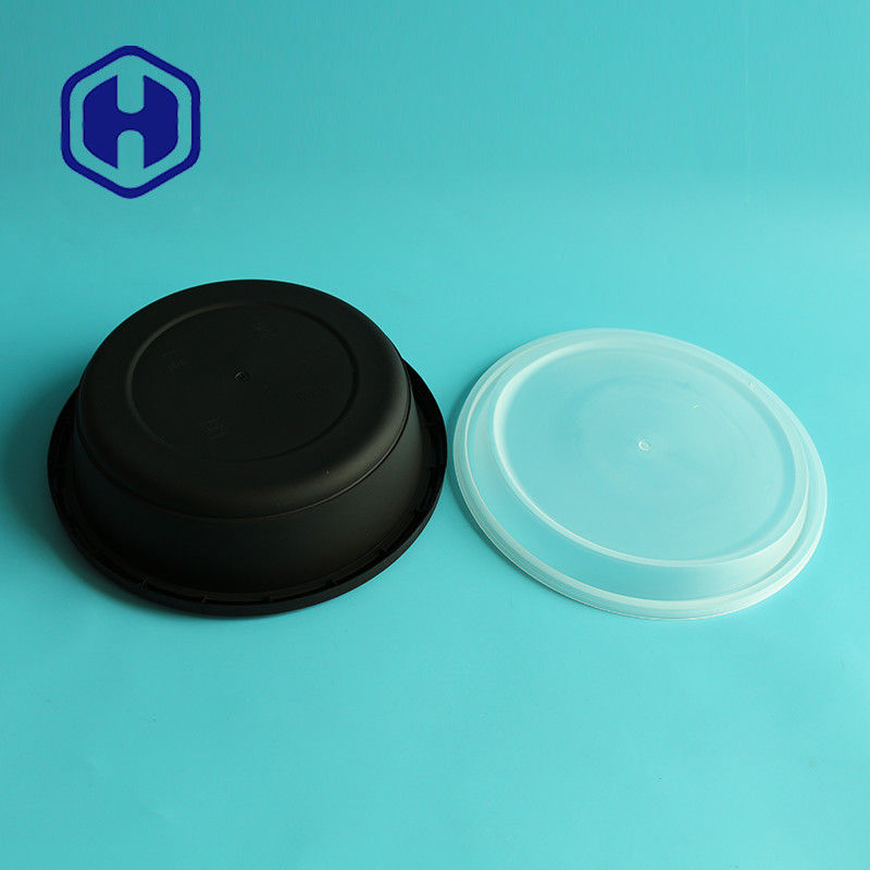 Ağır Hizmet Soğuk Sıcak Yemek Plastik Öğle Yemeği Kasesi Hava Geçirmez 37oz Yemek Hazırlama Kabı