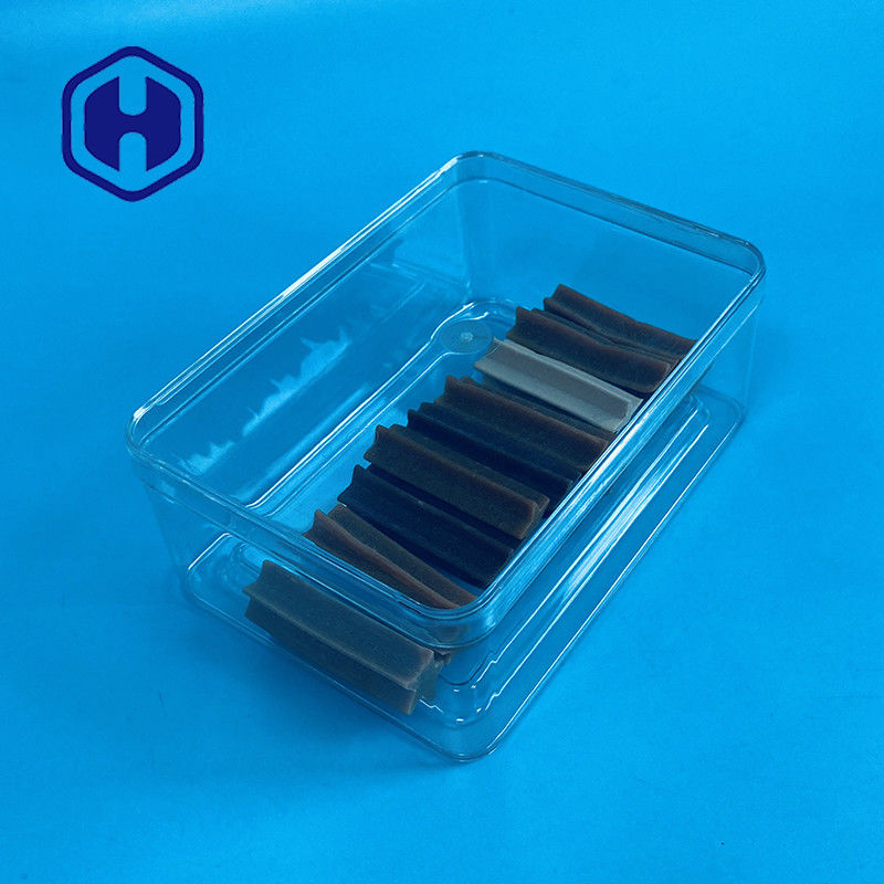 Fırın Bakeshop için Taze Ekmek Pasta 560ml İstiflenebilir PET Ambalaj Kutusu