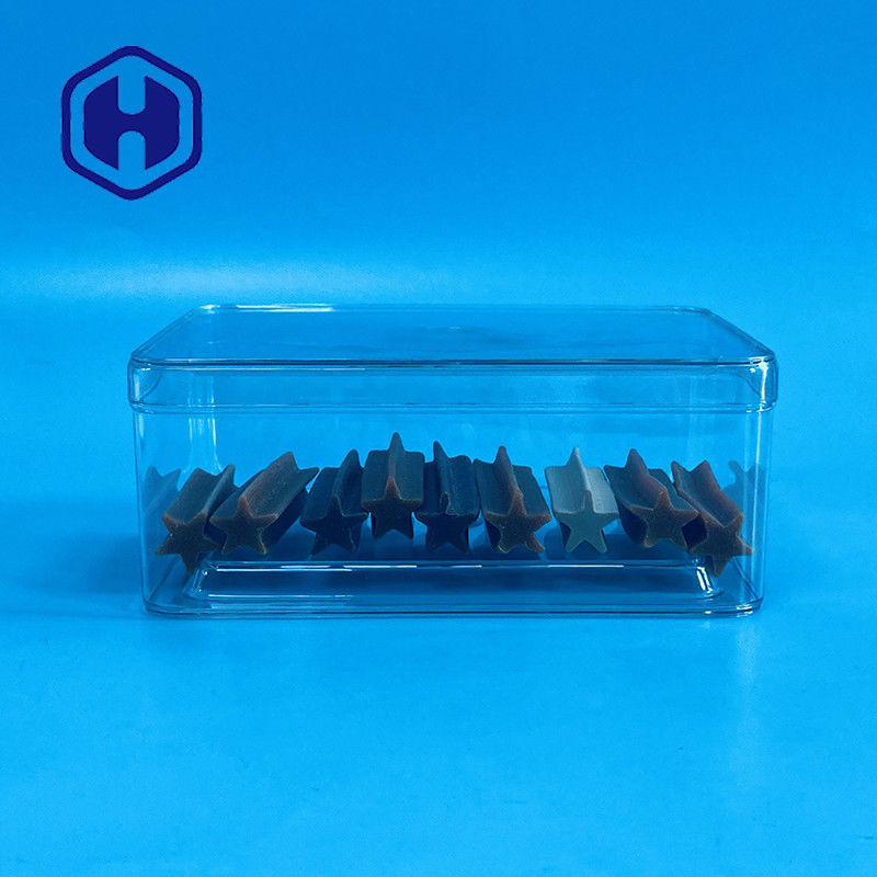 Fırın Bakeshop için Taze Ekmek Pasta 560ml İstiflenebilir PET Ambalaj Kutusu