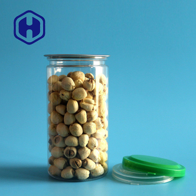 211 # 440ml Şeffaf Plastik Kutular Tohumlar Çikolatalı Bisküvi Barları Kolay Açık Uçlu PET Kutu