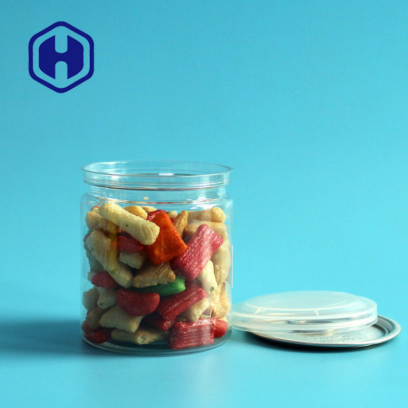 250ml 211 8.5oz Şeffaf Plastik Kutular Parlak Kurutulmuş Domuz Eti Jerky Ambalaj