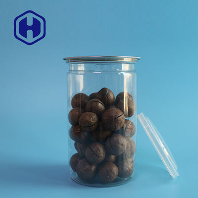 Logo Yazdır 680ml Boş PET Can Gıda Sınıfı Baharat Plastik Konserve Kutuları