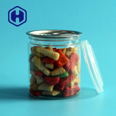 Hava geçirmez Şeffaf PET Kolay Açık Konserve Kolay Açık Sonlu Plastik