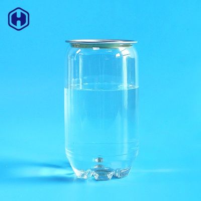 PET Plastik Soda Kovaları 375ML 13 OZ Gazlı İçecek Ambalajını Temizle