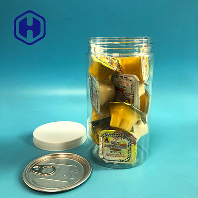 Pop Mısır Badem Kahve Çekirdekleri Vidalı Kapaklı Sızdırmaz Plastik Kavanoz