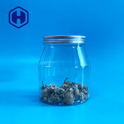 900ml 30oz Konjac Jöle Sakızlı Kedi Köpek Aperatifler Krakerler için Boş Şeffaf Plastik Kavanozlar